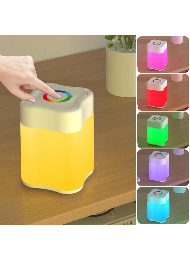 Bluejw New Remote Control LED Night Light Charging Touch Atmosphere Lamp Bedroom Bedside Sleeping Baby Feeding Eye Lamp - Image 2