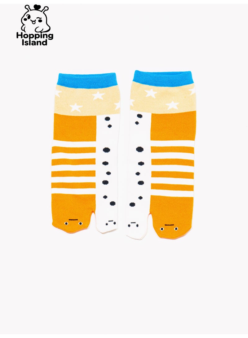 Hopping Island Socks Eel Toe Divider Fun sock [HI] - Image 2