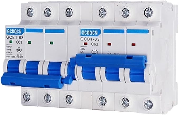 25A Manual Transfer Switch Dual Power Mini Interlock Circuit Breaker 400V AC 50 60Hz - Image 1