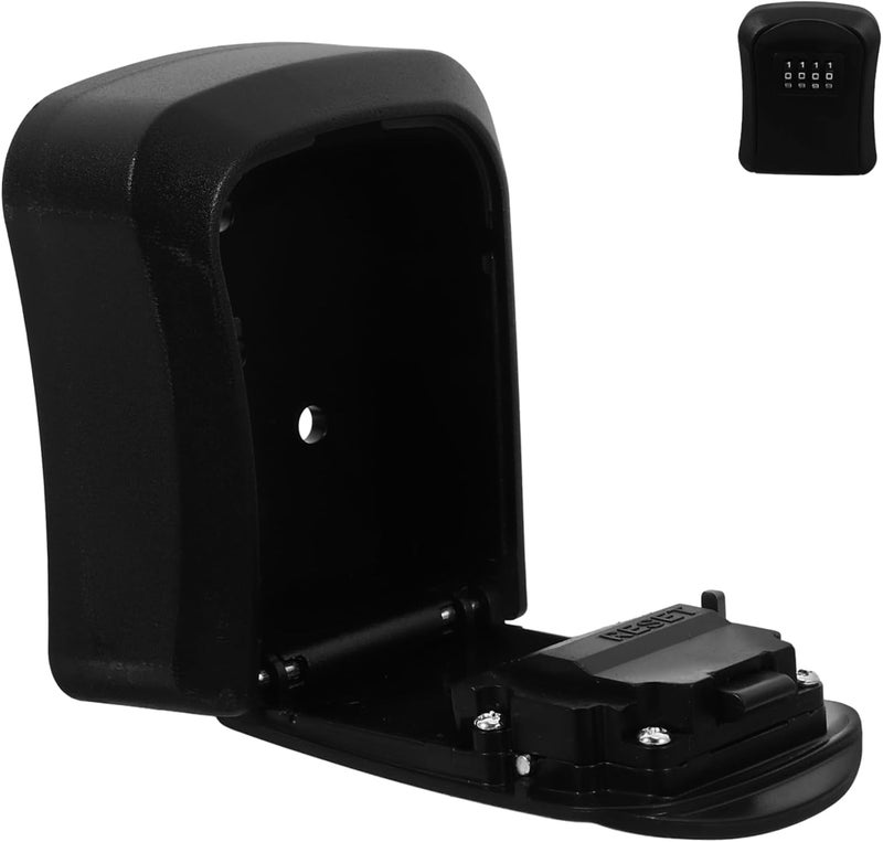 Key Lock Box Combination Code Wall Mount Key Safe for Outdoor Use Rustproof Lock Box for Home and Property Managers - Image 1