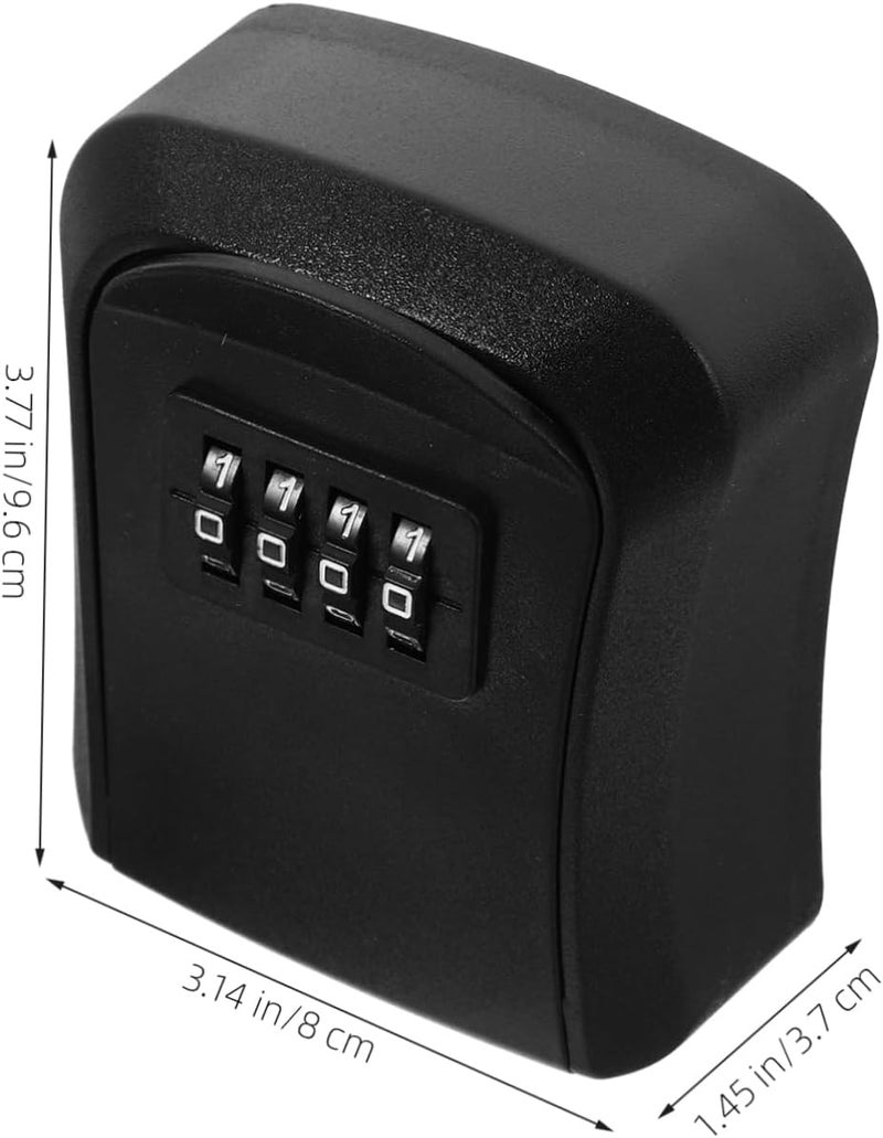 Key Lock Box Combination Code Wall Mount Key Safe for Outdoor Use Rustproof Lock Box for Home and Property Managers - Image 2