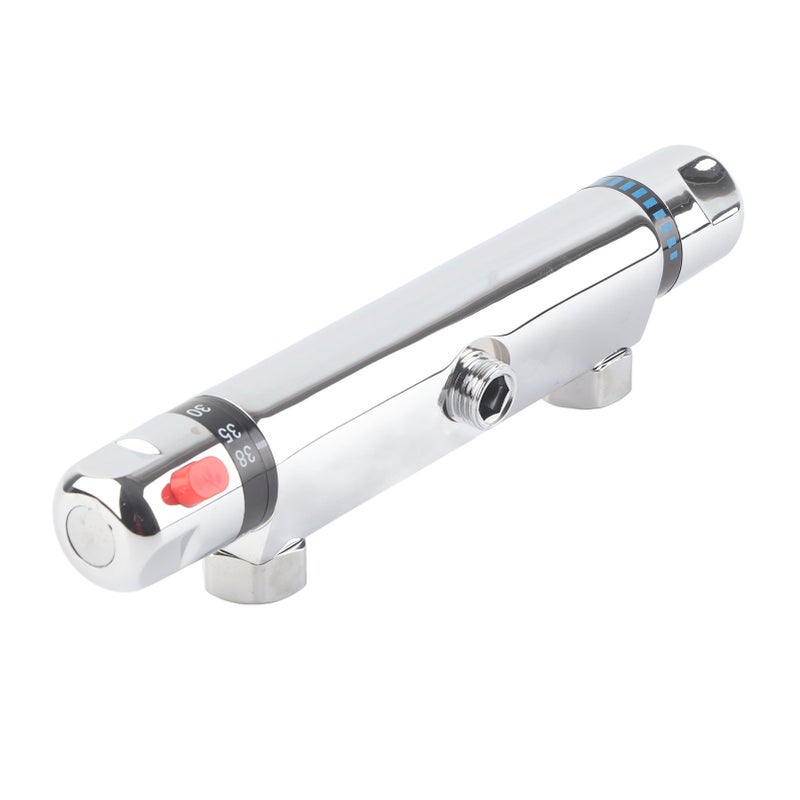 Thermostatic Shower Valve Constant Temperature Hot Cold Water Mixer Valve Bathroom AccessoryPipe Oulet Up - Image 5