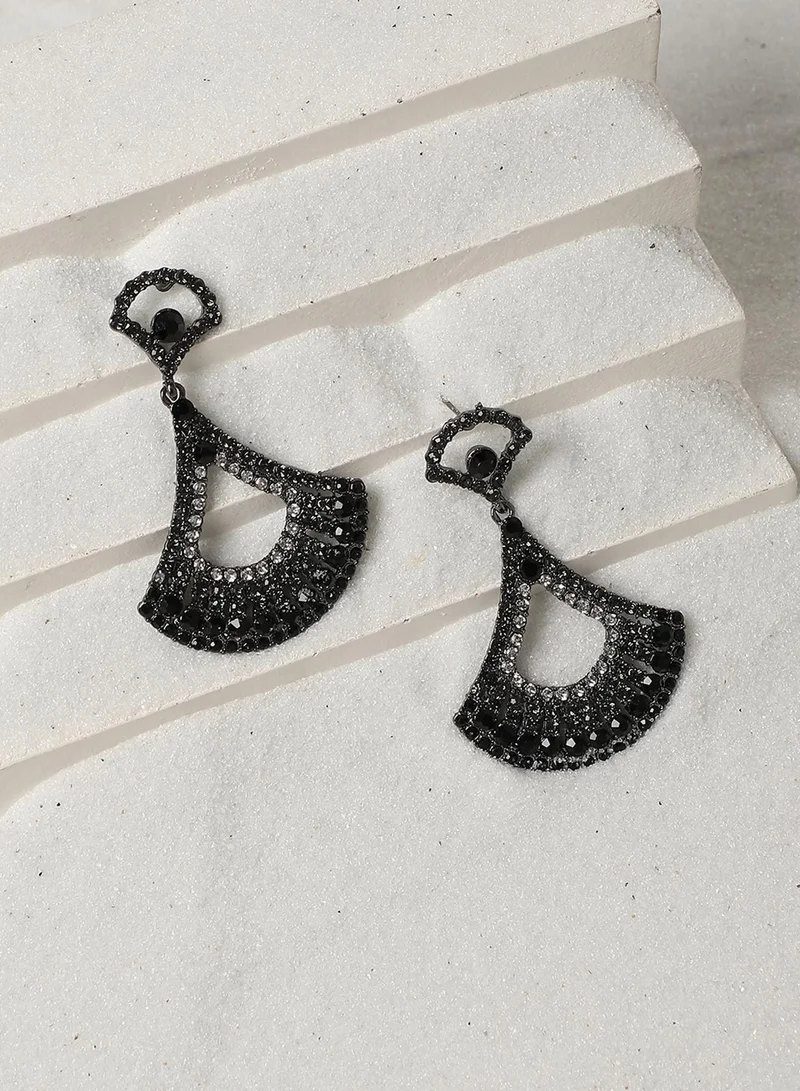 Sohi  Embellished Bow Artificial Drop Earring Jewellery for Women | Best Price UAE