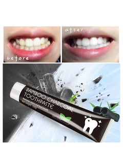 Bamboo charcoal 105g Bamboo Charcoal Toothpaste Mint Teeth Whitening Remove Black Stains  - Image 4