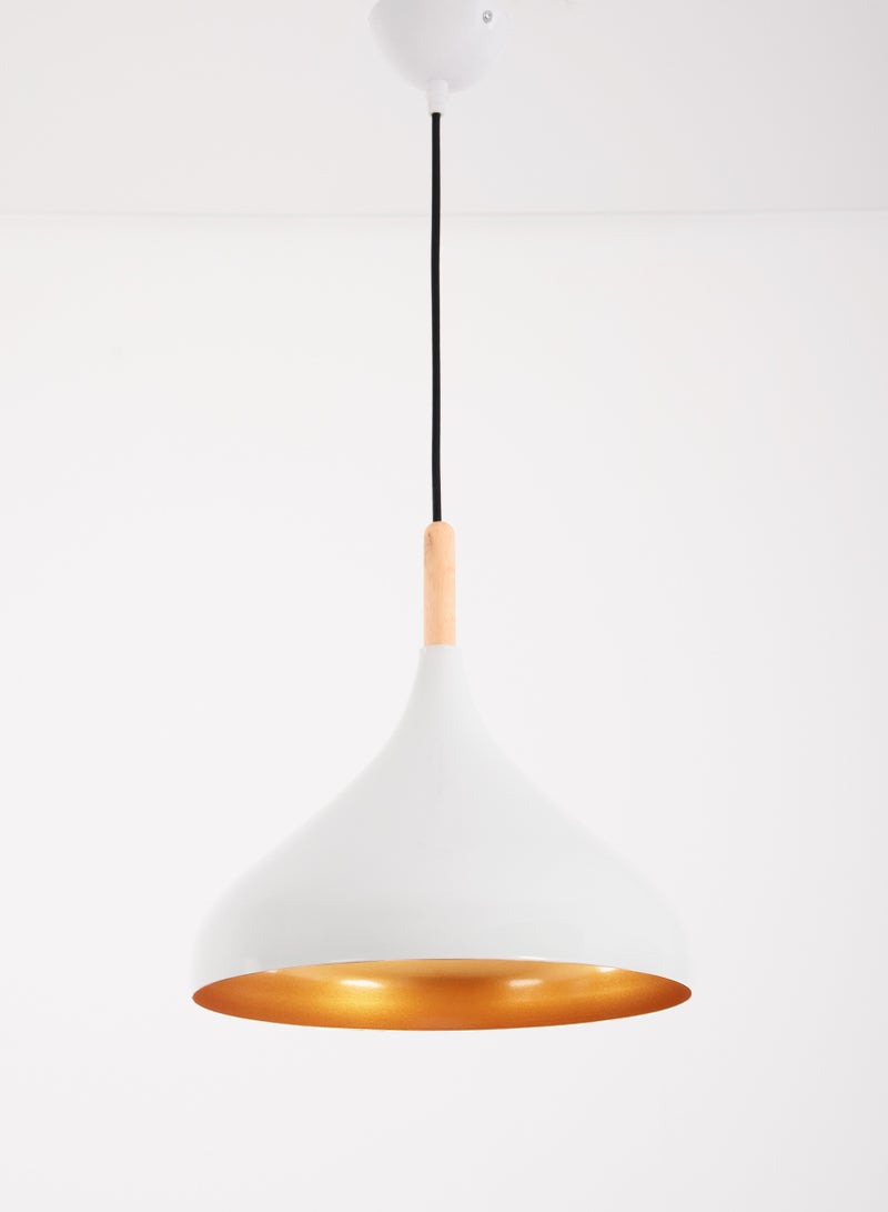 Alameer pendant lamp White Curved 1- Lamp  - Image 1