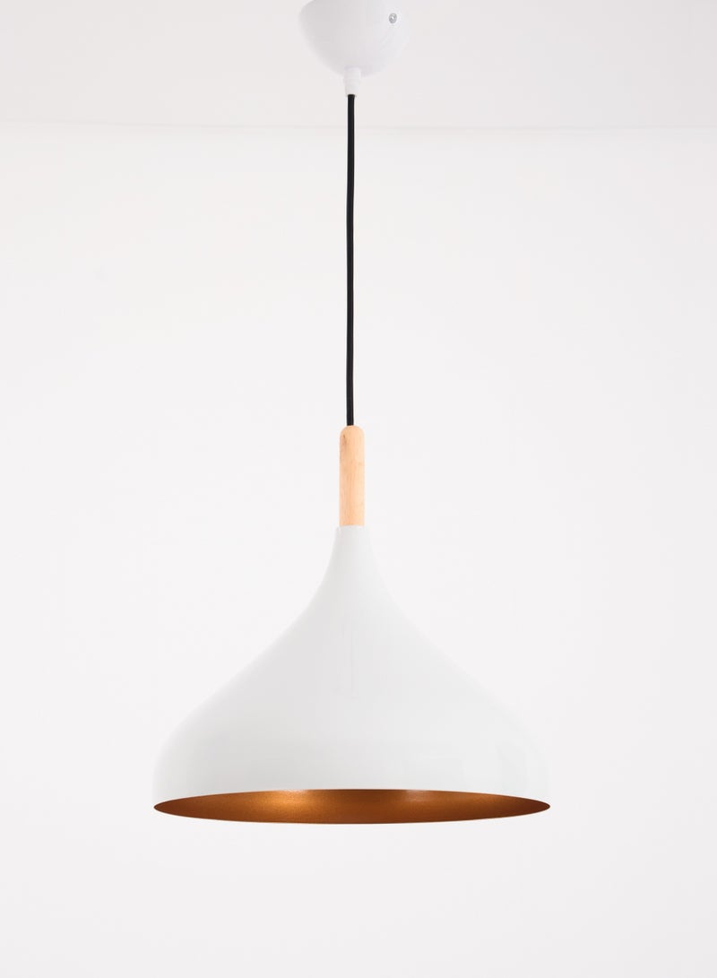 Alameer pendant lamp White Curved 1- Lamp  - Image 3