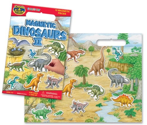 PlayMonster Create-A-Scene Magnetic Playset - Dinosaurs - Image 4