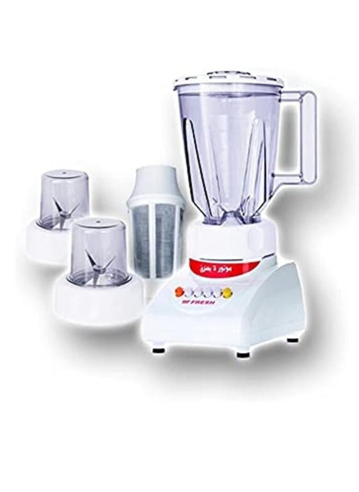 Fresh Salsa Blender M-360 Watt White - Powerful performance and ease of use for preparing smoothies and sauces  - Image 2
