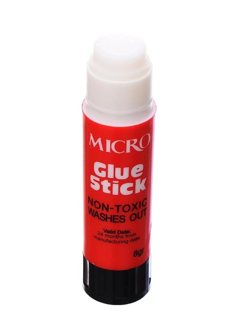 Micro High Quality Transparent Glue Stick, 8g, Pack of 3 - Image 3