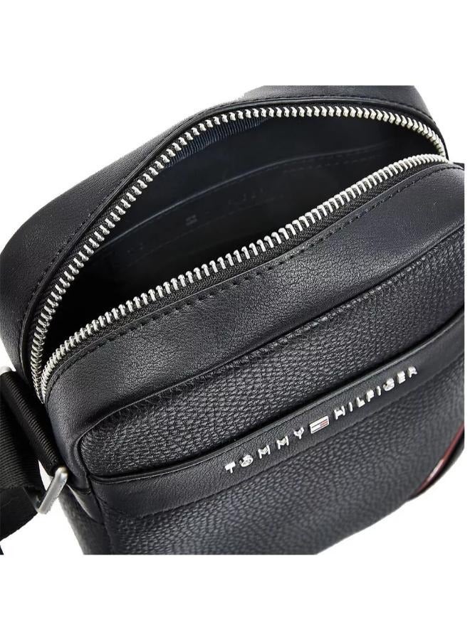 Tommy Hilfiger Plus Tommy Hilfiger Downtown Reporter Crossbody Bag Black  - Image 2