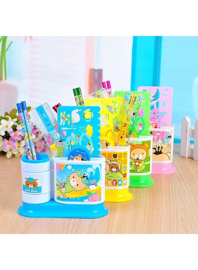 فنبلاست مجموعة أدوات فن بلاست - مجموعة أدوات مكتبية للأطفال، هدية إرجاع للأطفال، أولاد وبنات - أخضر - Image 3