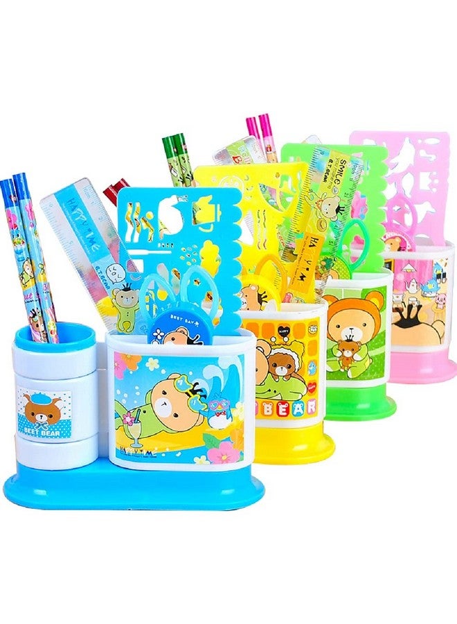 فنبلاست مجموعة أدوات فن بلاست - مجموعة أدوات مكتبية للأطفال، هدية إرجاع للأطفال، أولاد وبنات - أخضر - Image 2