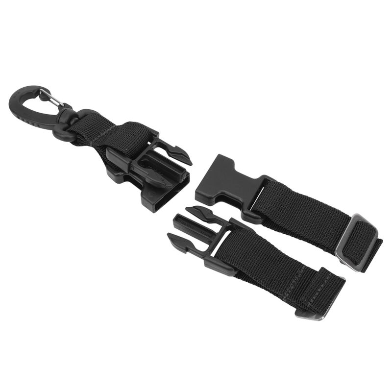 Diving Flippers Quick Release Buckle Fin Sling Hanging Buckle Equipment Keeper Strapblack - Image 1