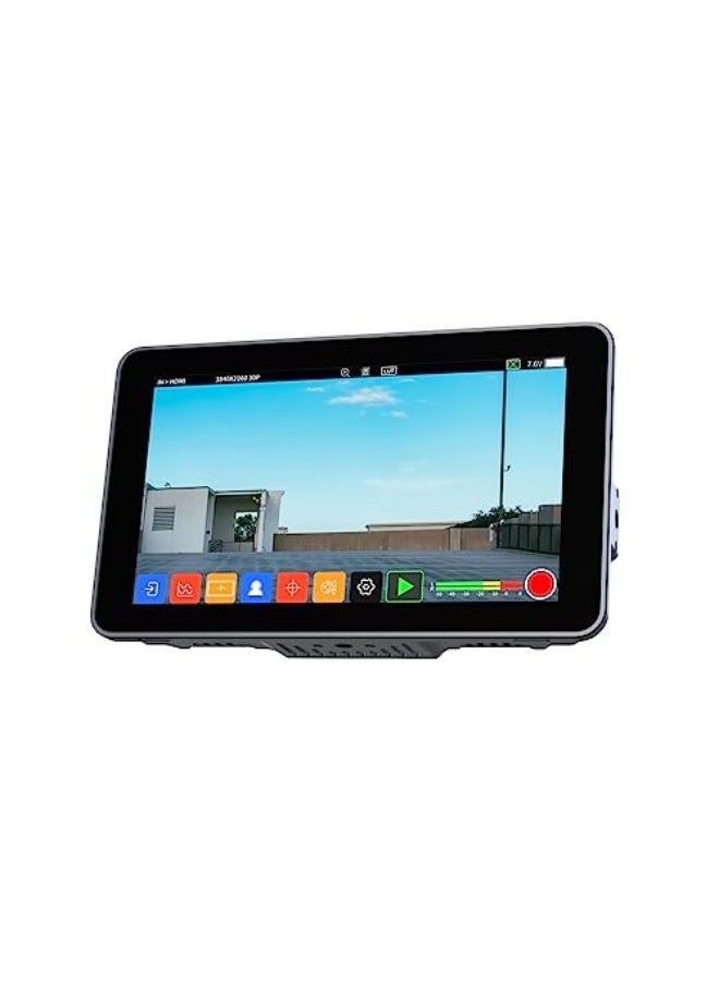 Shimbol Memory I Pro 5.5 Inch 4K HDR Daylight Viewable HDMI 3G-SDI 2000nits Portable Monitor/Recorder, IPS Touch Screen DSLR Camera Field Monitor Mp4 Video Recording/Playback Waveform 3D LUT - Image 1