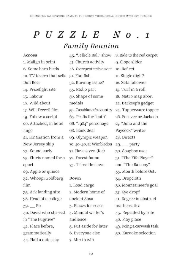 Crimebits: 100 Opening Gambits for Great Thrillers & Linked Mystery Puzzles  - Image 4