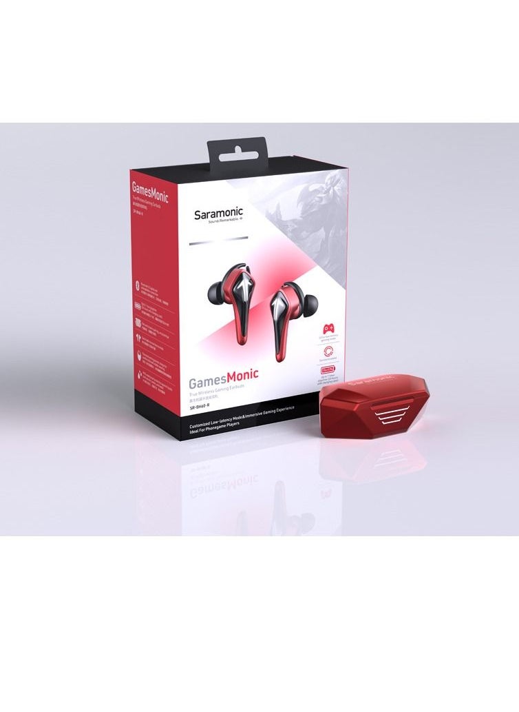 SR-BH60-R True Wireless Gaming Earbuds