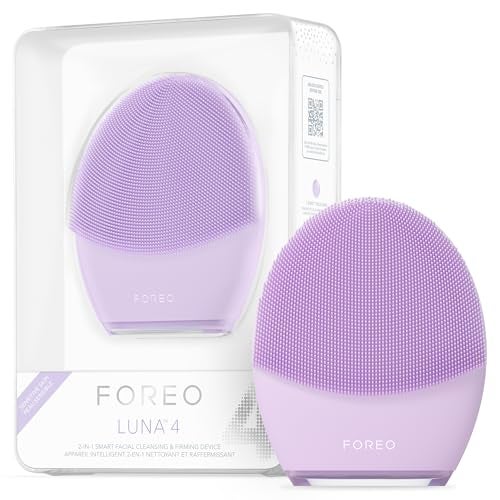 FOREO LUNA 4 Face Cleansing Brush Firming Face Massager Anti Aging Care Enhances Absorption Simple Skin Care Tools Sensitive Skin - Image 1