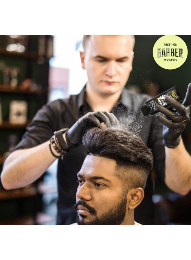 BARBER MARMARA Hair Powder Men 20gr - Matt Effect Styling Powder for Women & Men - Image 4