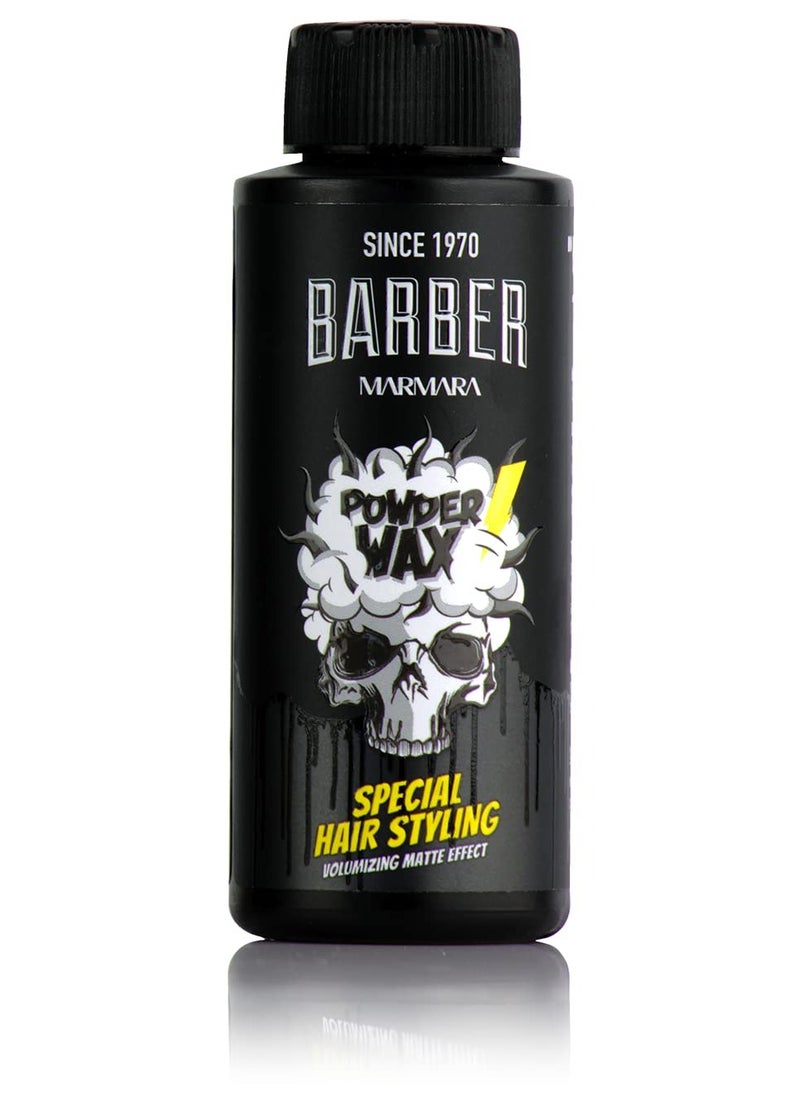 barber marmara BARBER MARMARA Styling Powder with Matt Effect - Hair Powder for Women & Men, Modeling Powder for a Matte Look  - Image 1