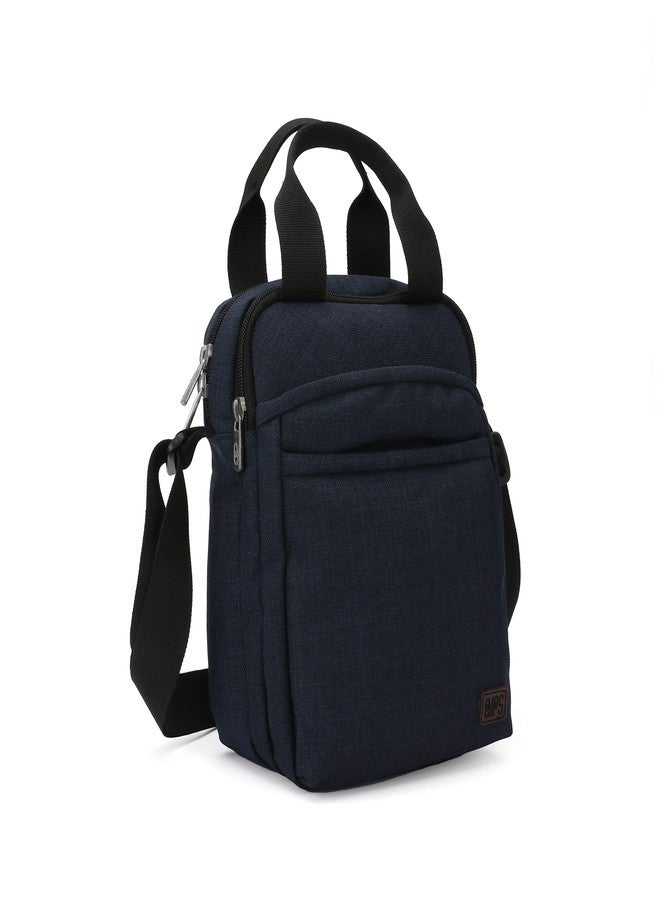 QIPS by Hmi sling Crossover Shoulder bag,Office Business Messenger Bag,Side Bag for Men and Women for school,office,travel - Image 2
