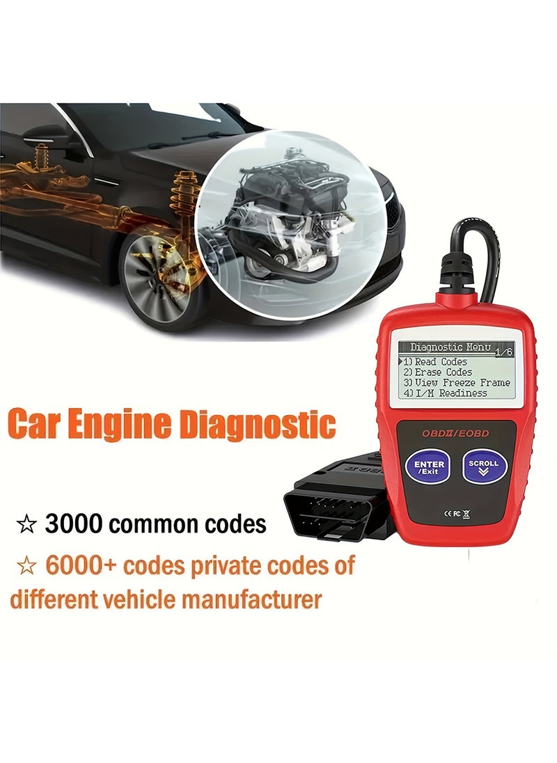 Cars Diagnostic Tool The Upgraded Version Of Ms309 Obd2 Obdii Eobd Fault Code Reader Scanner Tool