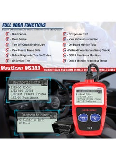 EzzySo Cars Diagnostic Tool The Upgraded Version Of Ms309 Obd2 Obdii Eobd Fault Code Reader Scanner Tool  - Image 4
