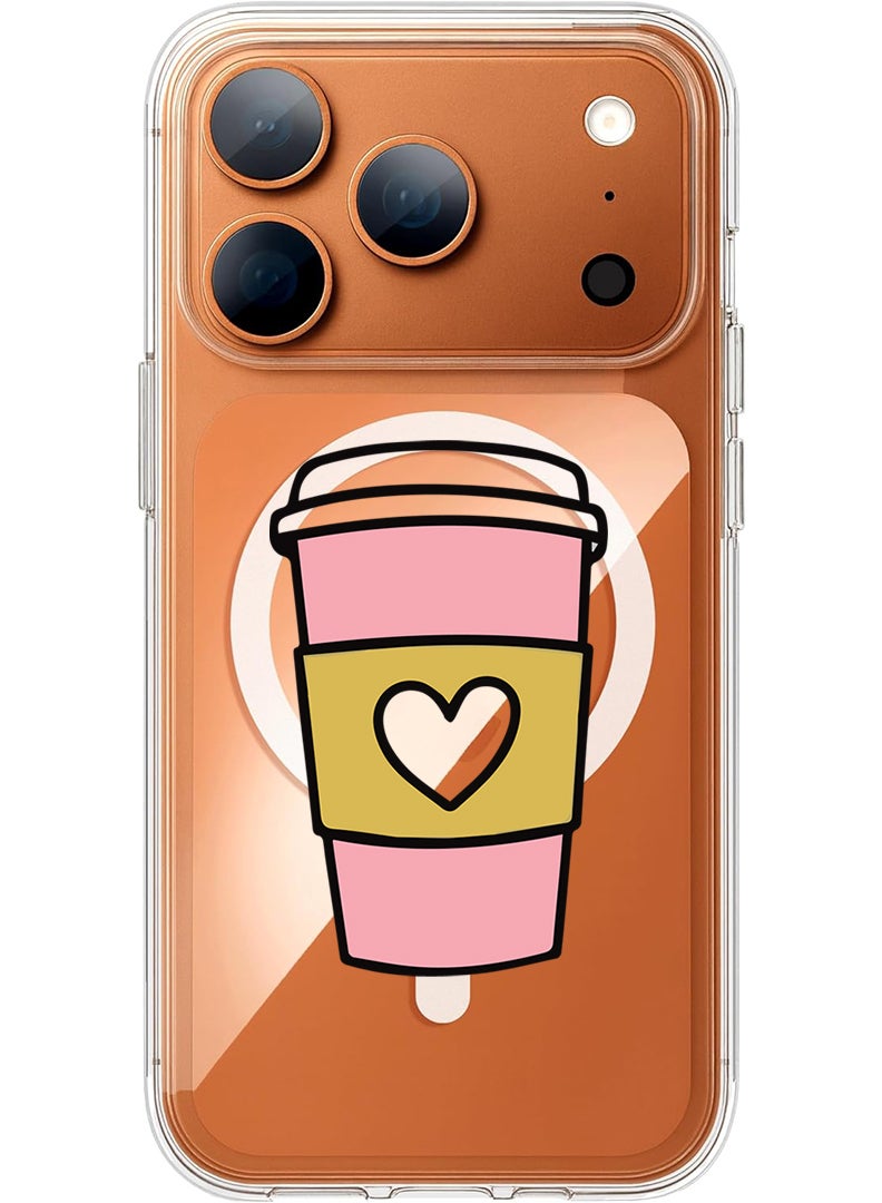 Theodor Magnetic Case for Apple iPhone 17 Pro Max Compatible with MagSafe Wireless Charging, Shockproof Phone Bumper Cover - Colourful Skull - Image 1