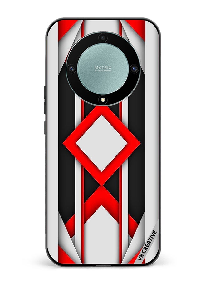 VR CREATIVE Protective Case Cover For Honor X9b Abstract Design Multicolour - Image 1