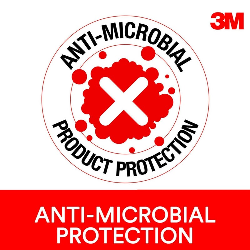 3M Precise Mouse Pad with Gel Wrist Rest, Soothing Gel Comfort with Durable, Easy to Clean Leatherette Cover, Optical Mouse Performance, 8.6" x 6.8", Black (MW309LE) - Image 5