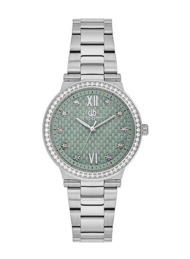 Bigotti - Raffinato Women Watch | Stainless SteelBrass Case | Analog | Round Dial | Mineral Glass | Japanese Quartz | Water Resistant 30 Meters - Image 1