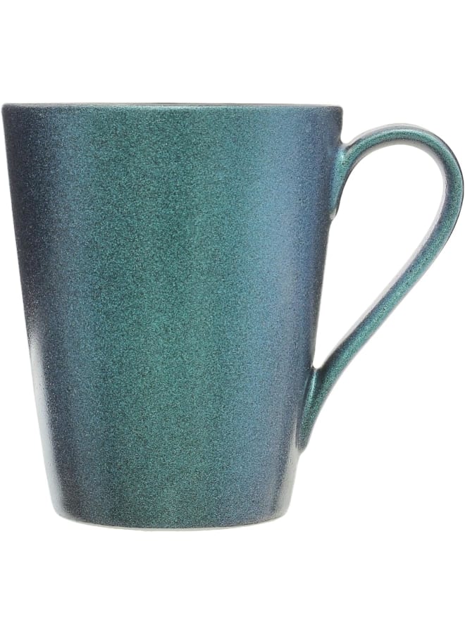Rosa Fm Shiffel Mug Set, Metallic Blue Premium porcelain 300 Milliliters - Image 1