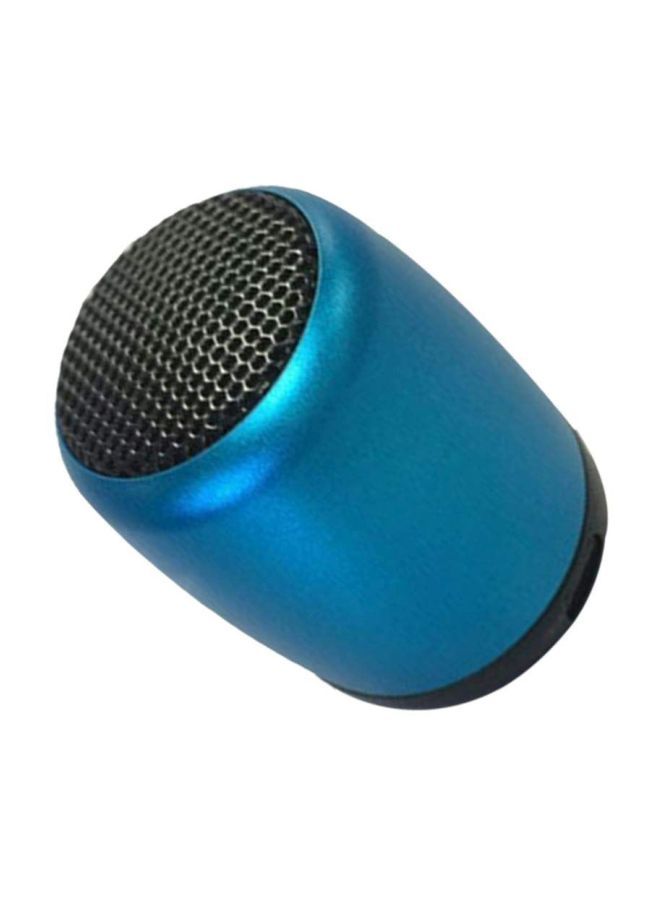 NIBEMINENT Portable Mini Bluetooth Speaker Blue/Black - Image 1