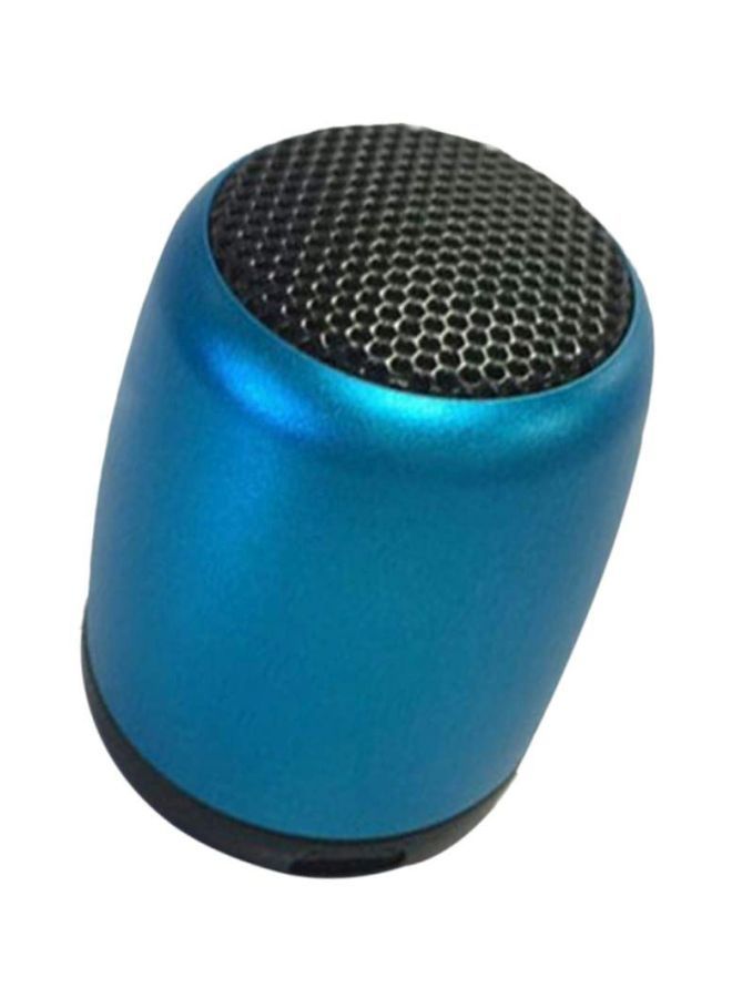 NIBEMINENT Portable Mini Bluetooth Speaker Blue/Black - Image 3