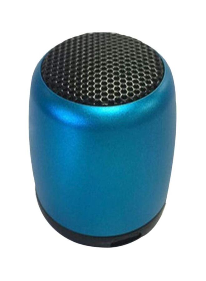 NIBEMINENT Portable Mini Bluetooth Speaker Blue/Black - Image 2