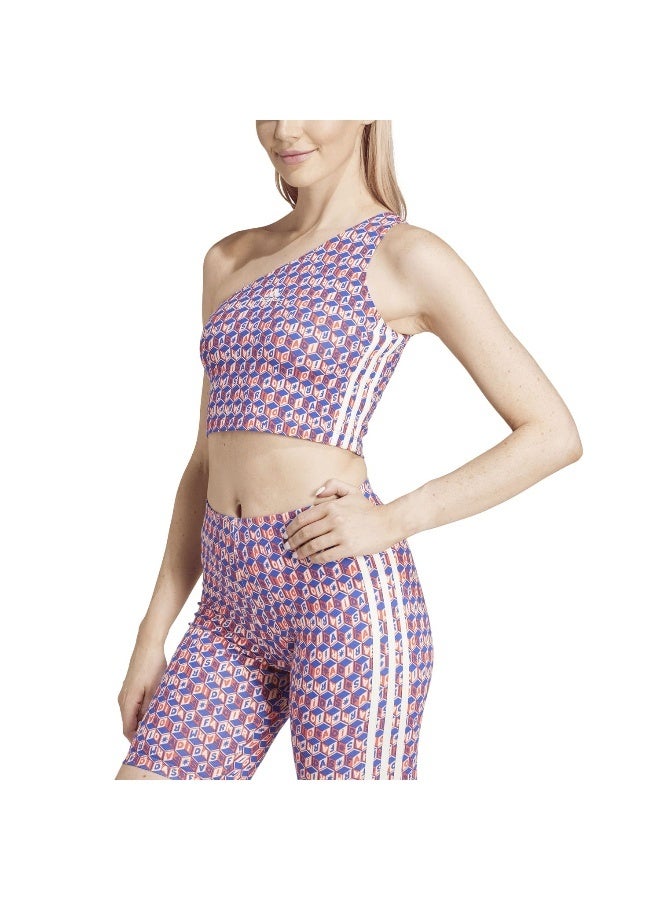 Adidas Farm Tank Blue Training Tops 2XS  - Image 3