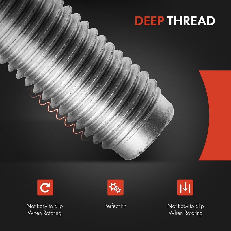 A-Premium M12-1.50 Wheel Studs 10-PC Set for Dodge and Jeep Models - Image 5