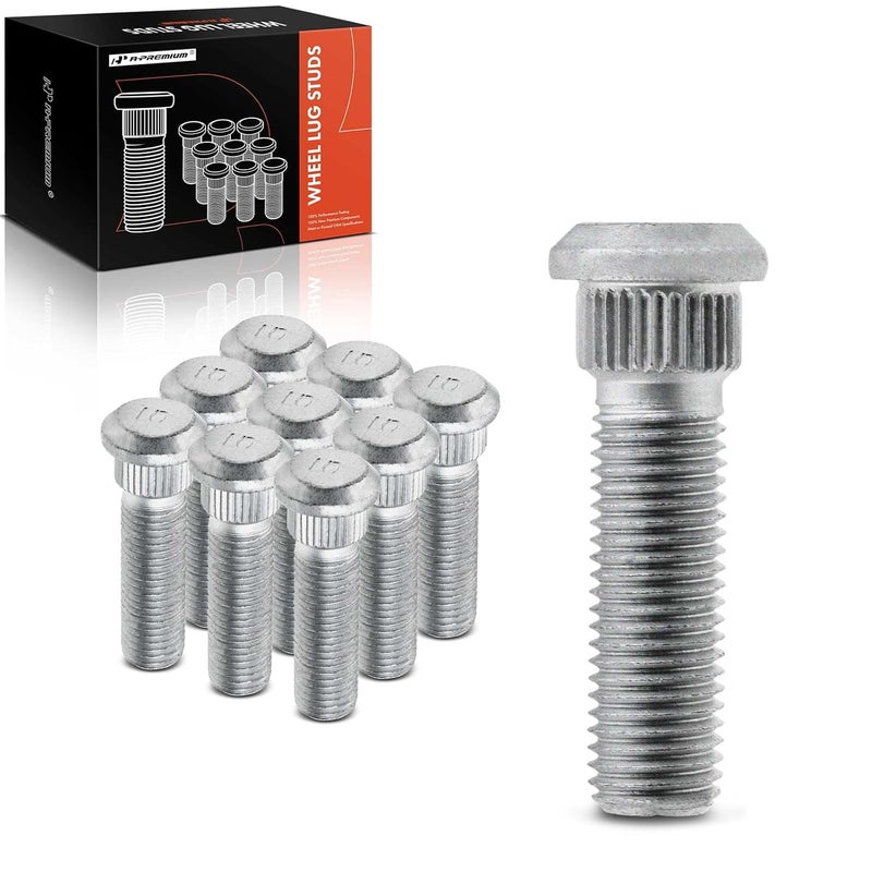 A-Premium M12-1.50 Wheel Studs 10-PC Set for Dodge and Jeep Models - Image 1