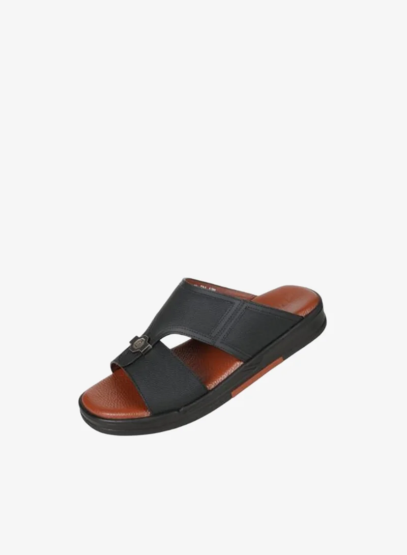 barjeel uno 008-3882 Barjeel Uno Boys Arabic Sandals MSA-B 147A Black
