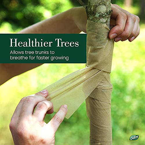 GARDENEER Dalen Protective Tree Wrap and Breathable Material – Non-Toxic and Reusable Protection – Stimulates Faster Growth and Healthier Trees – 3" Wide x 50' Long - Image 4