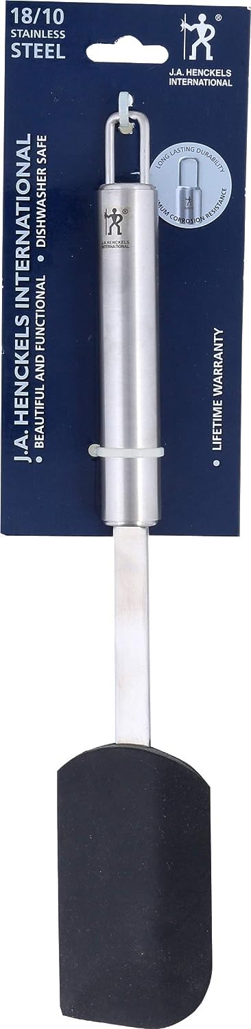 HENCKELS Stainless Tools Silicone Spatula, 18/10 Stainless Steel - Image 3