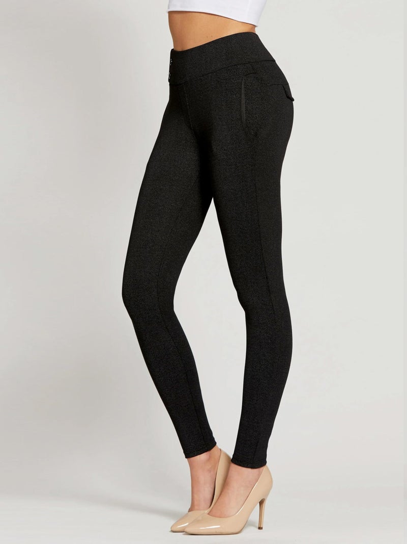 Conceited Womens Dress Pants with Tummy Control - Wear to Work - Stretch High Waisted Slacks with Pockets - High Class - Large - Image 5
