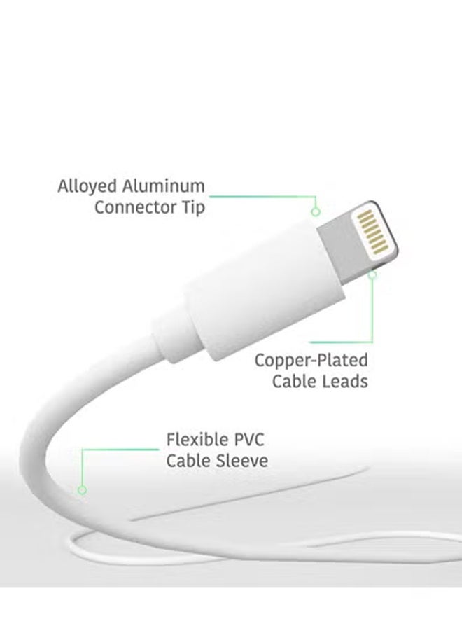 USB-C to Lightning Fast Charging Cable – Power Delivery Charger Cord for iPhone | Supports Quick Charge & Data Sync | Durable, Tangle-Free Design | Compatible with Multiple Devices – 1M Length