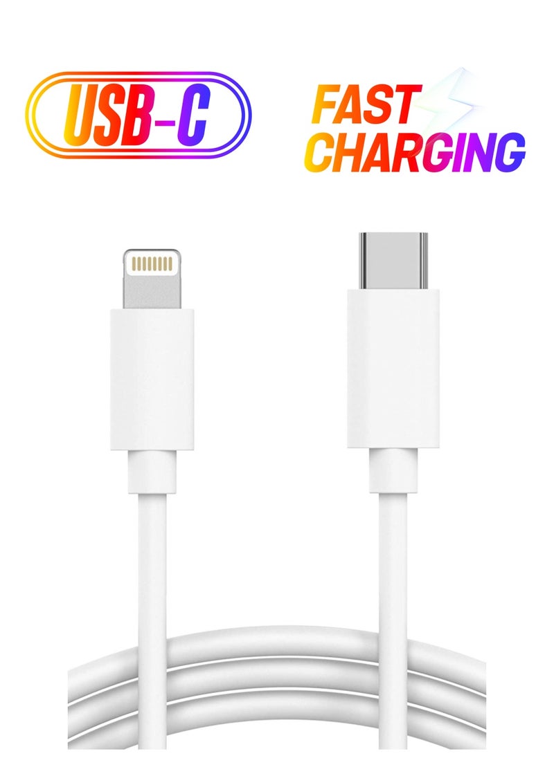 Generic - USB C to Lightning Cable iPhone Charger Fast Charging Power Delivery PD MFI Certified for Apple iPhone - Image 1