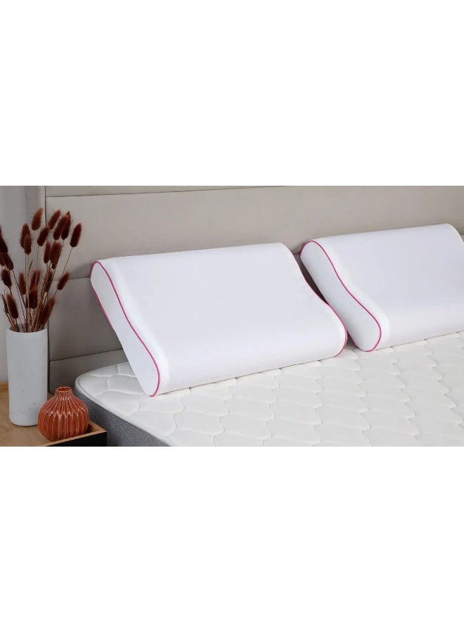 Askona Askona Pillow Ecogel Contour Pink / with cooling gel - Image 2