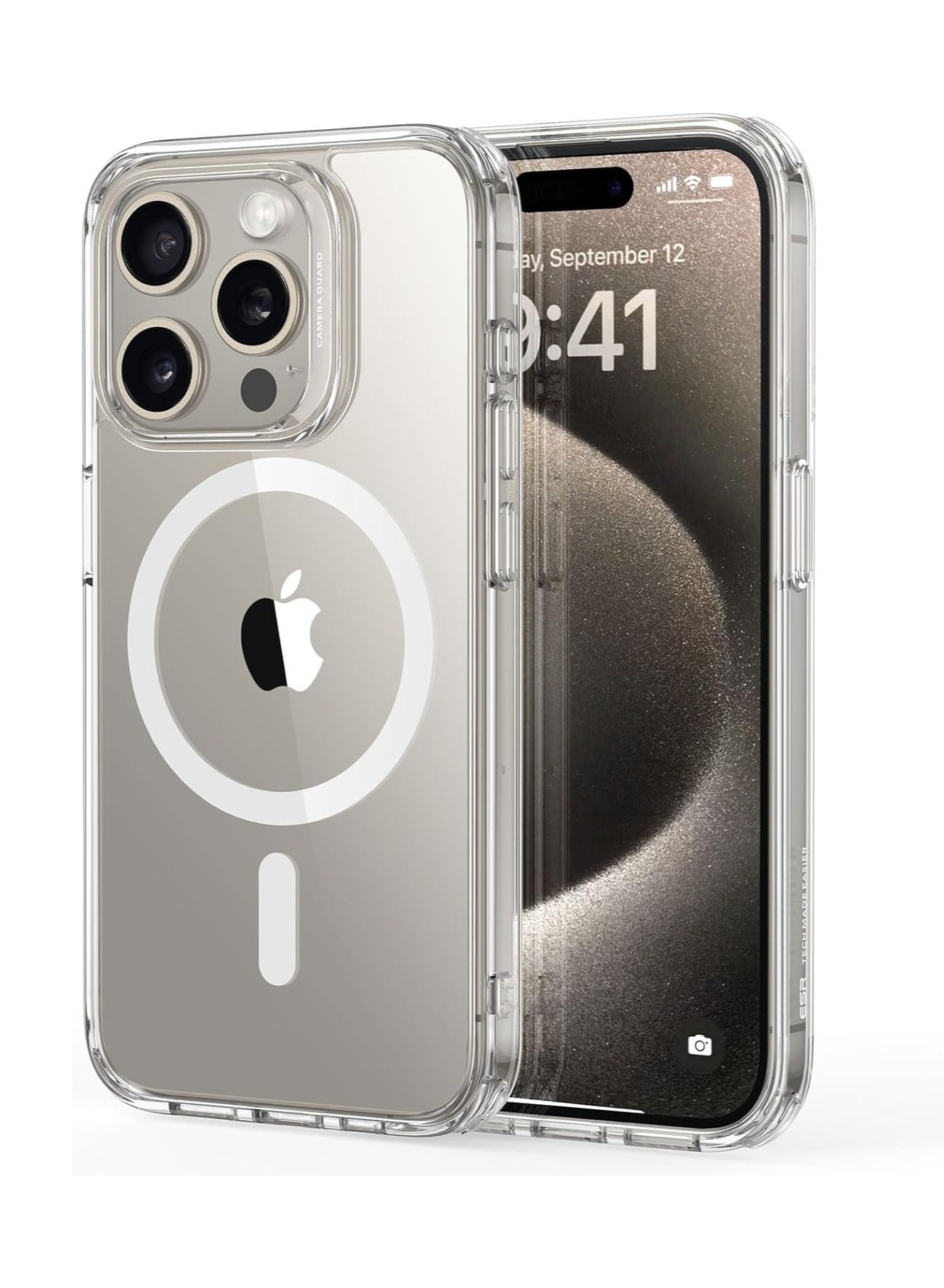 iPhone 16 Pro Case, Camera Control, Compatible with MagSafe, Shockproof Protection, Magnetic Phone Case for iPhone 16 Pro , Classic Hybrid Case
