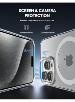 Denx iPhone 16 Pro Case, Camera Control, Compatible with MagSafe, Shockproof Protection, Magnetic Phone Case for iPhone 16 Pro , Classic Hybrid Case  - Image 5