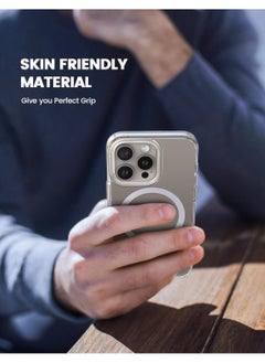 Denx iPhone 16 Pro Case, Camera Control, Compatible with MagSafe, Shockproof Protection, Magnetic Phone Case for iPhone 16 Pro , Classic Hybrid Case  - Image 4