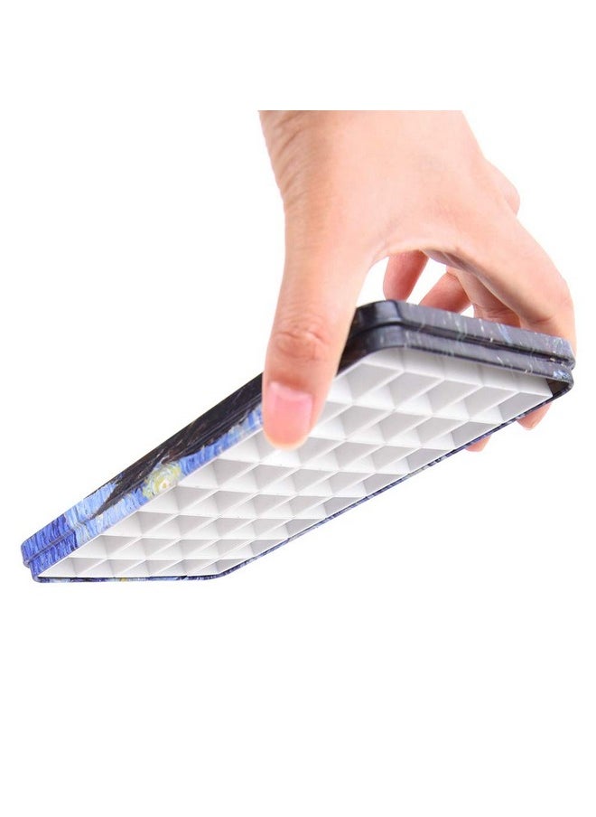 Qianshan 40Pcs Empty Half Pans With Magnetic Stripe Watercolor Paint Travel Tin Palette Case Artist Paints Half Pan Kits For Diy Watercolor Oils Or Acrylics Painting Art Drawing Starry Night  - Image 5