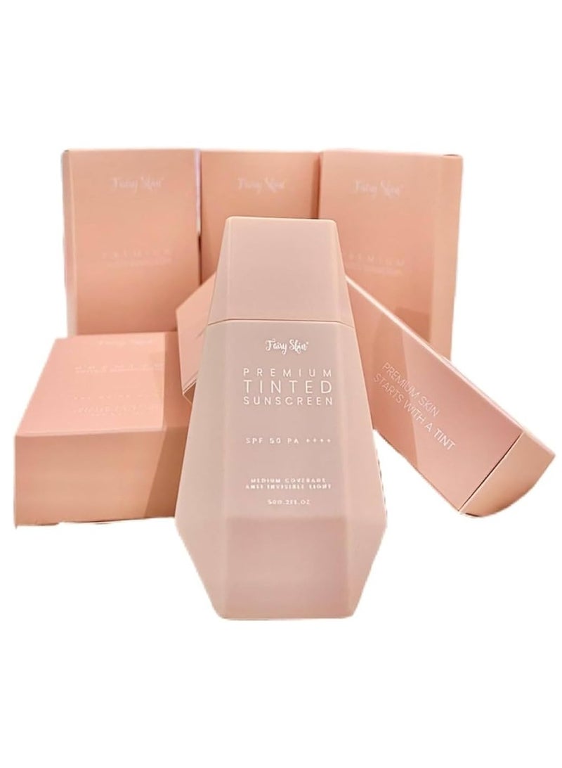 Fairy Skin Premium Tinted Sunscreen SPF50 - Image 1