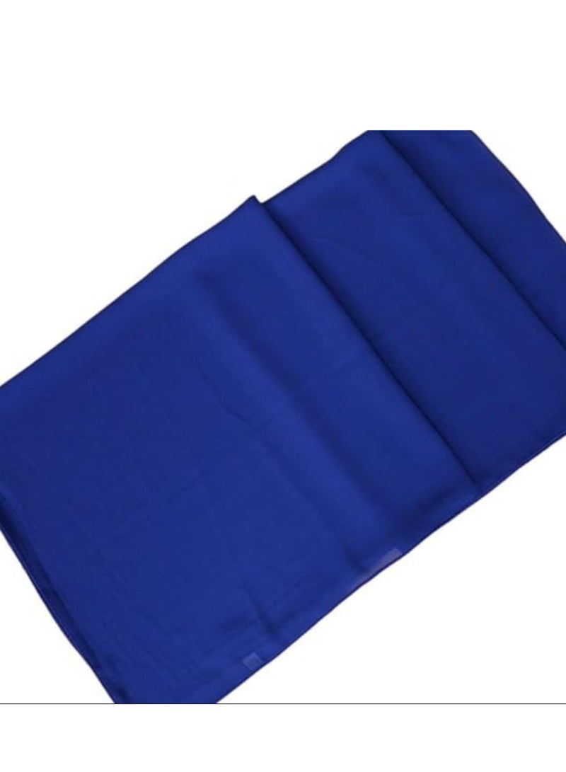 ELTRAZONE Solid Color Bubble Chiffon Scarf for Women Fashion Soft Hijab Long Scarf Wrap Scarves - Image 4